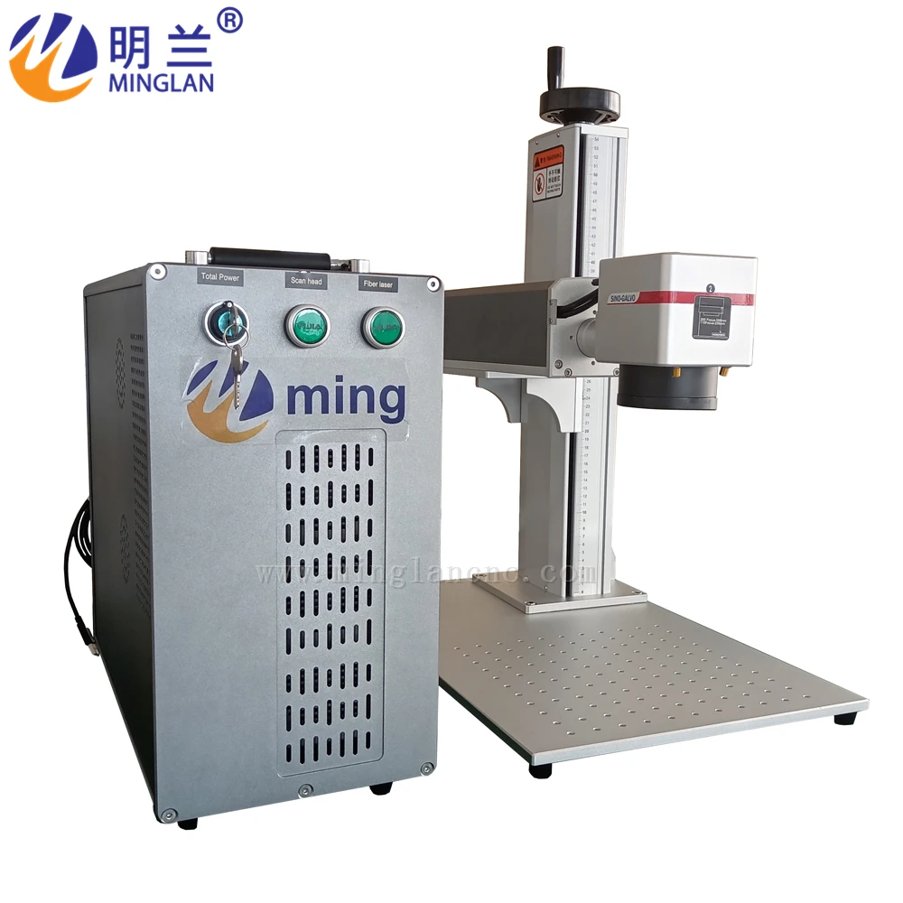 Волоконная лазерная маркировочная машина Raycus мощностью 20 Вт/30 Вт для маркировки