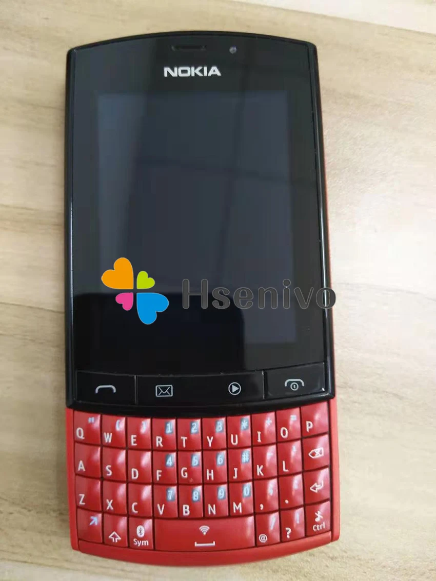 Разблокированный мобильный телефон Nokia asha 303 2,4 '3g Bluetooth MP3 сотовый телефон 1300 мАч