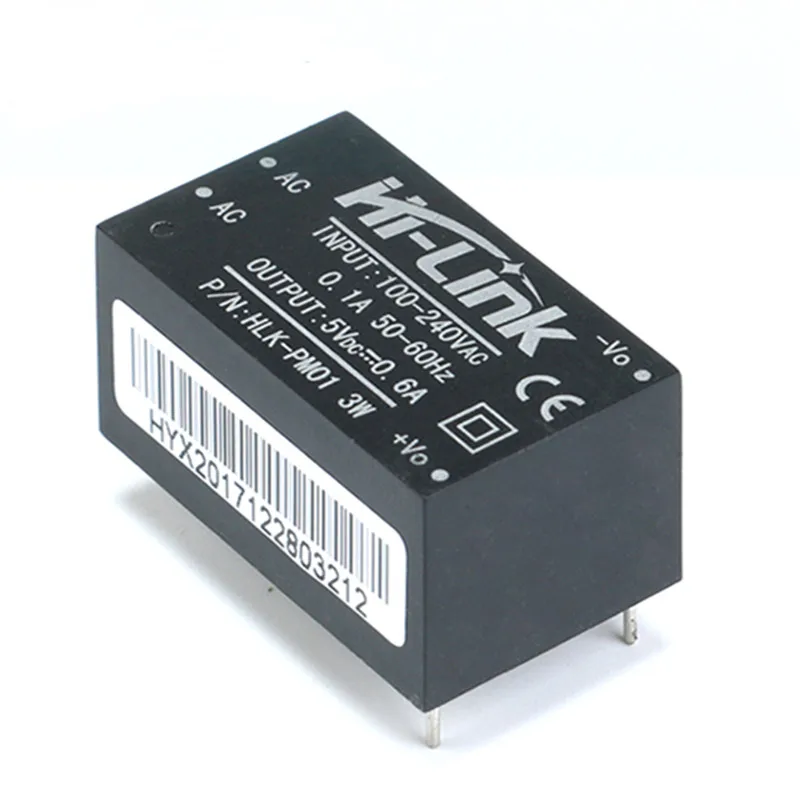HLK-PM01 AC-DC 220V 5V понижающий Питание модуль интеллигентая (ый) бытовой выключатель |
