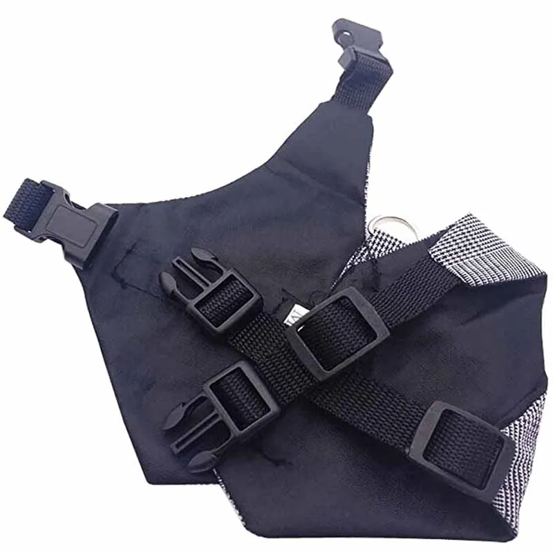 Комплект из жилета и поводка с кроликом регулируемый официальный костюм для