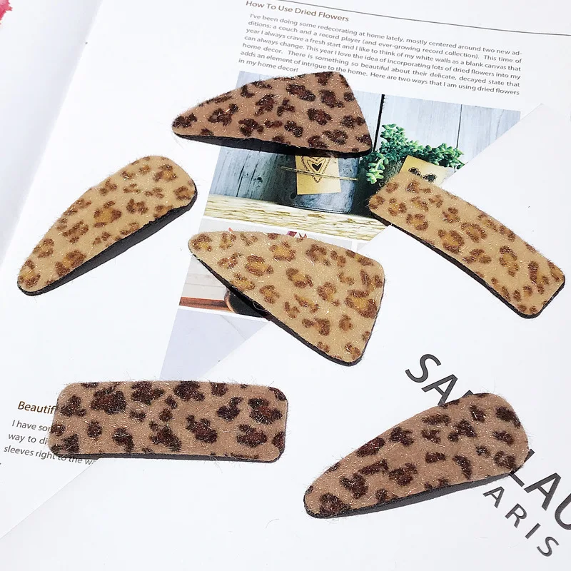 1 шт. осень и зима новый модный Леопардовый симпатичный помпон для девочек дикий