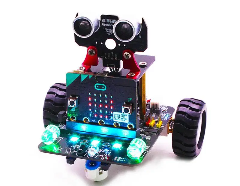 

Умный робот-автомобиль Micro:bit с ИК и приложением для Micro:bit V2/V1.5