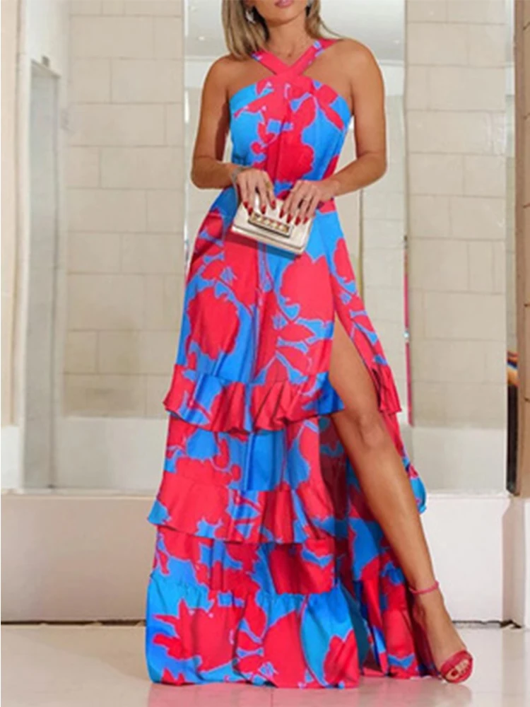 

za traf women 202021 summer suspender dress with bohemian print V-neck sleeveless dress feminina xnwmnz trf dresses zaraing robe