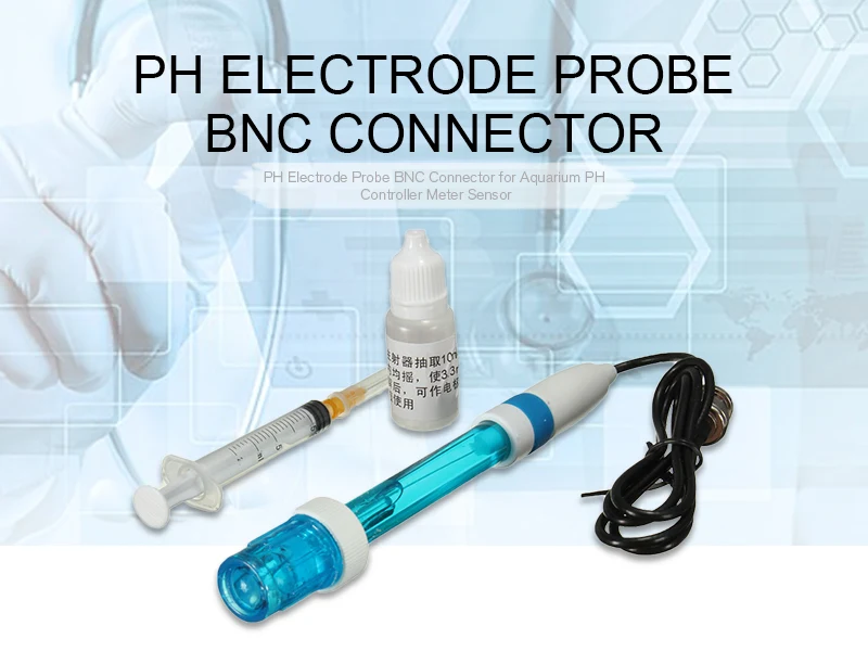 Ph-электрод зонд BNC цифровой коннектор для аквариума ph-контроллер метр Датчик Gib