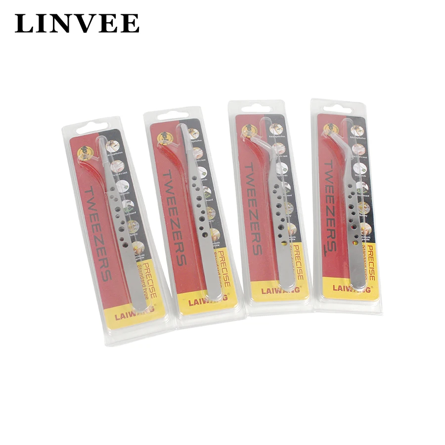 1/2 шт Пинцет для наращивания ресниц профессиональный медицинский класс