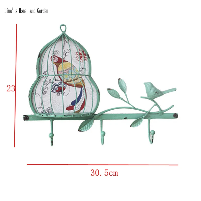 Крючки для пальто в виде птичьей клетки|Крючки и направляющие| |