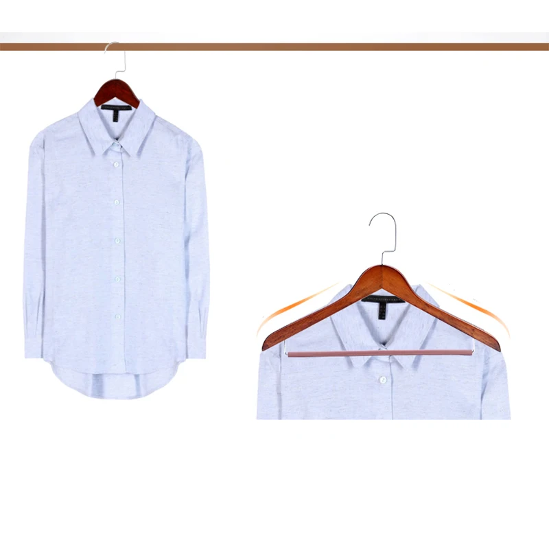 

Hangers for Clothes Clothing Storage Wardrobe Organizer Have Non Slip Shoulder 360 Rotating Wood Shirt Dress Jacket Coat Hanger