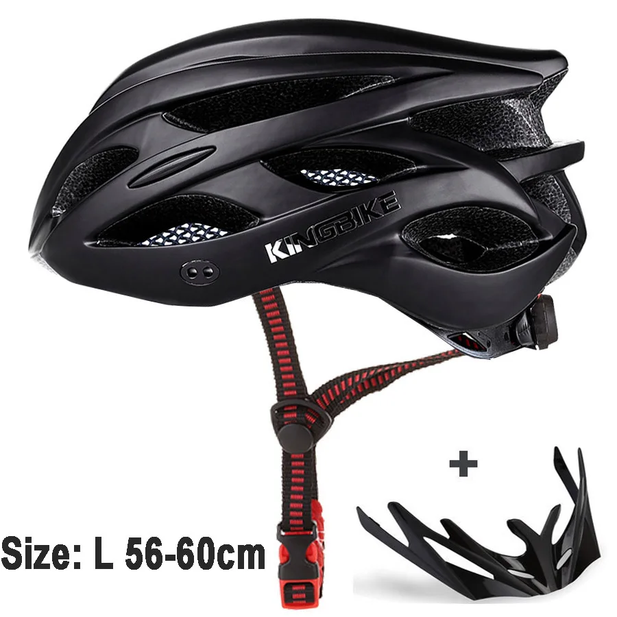 652-black BATFOX Сверхлегкий велосипедный шлем черный красный матовый MTB дорожный велосипедный шлем mtb специальный велосипедный шлем - Цвет: 652-black