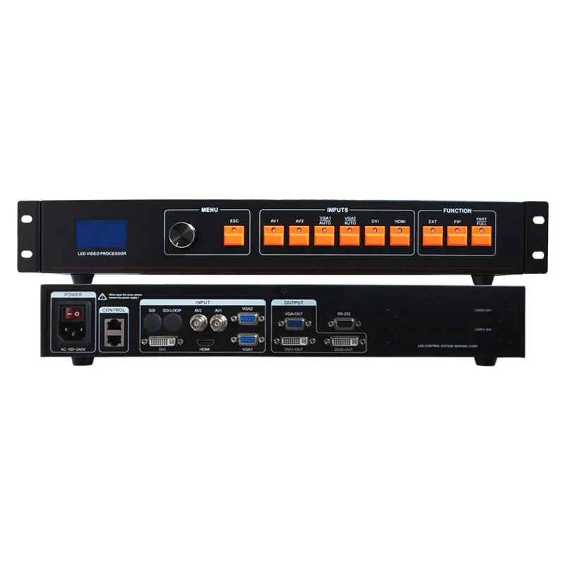 Российский видеопроцессор VGA mvp506 с 1 шт. novastar msd300 карта управления для p2 p4 p5 гибкий