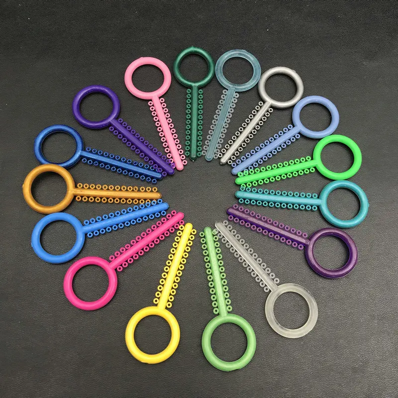 40stick/1 пакет Стоматологическая эластомерный Лигатура Ортодонтическая щеточка