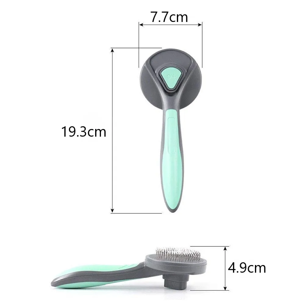 

Pet Dog Hair Removal Grooming Comb Cat Puppy Remover Bath Brush Deshedding Tool Dogs Rabbit Combs Cleaning Hair Clipper Supplies