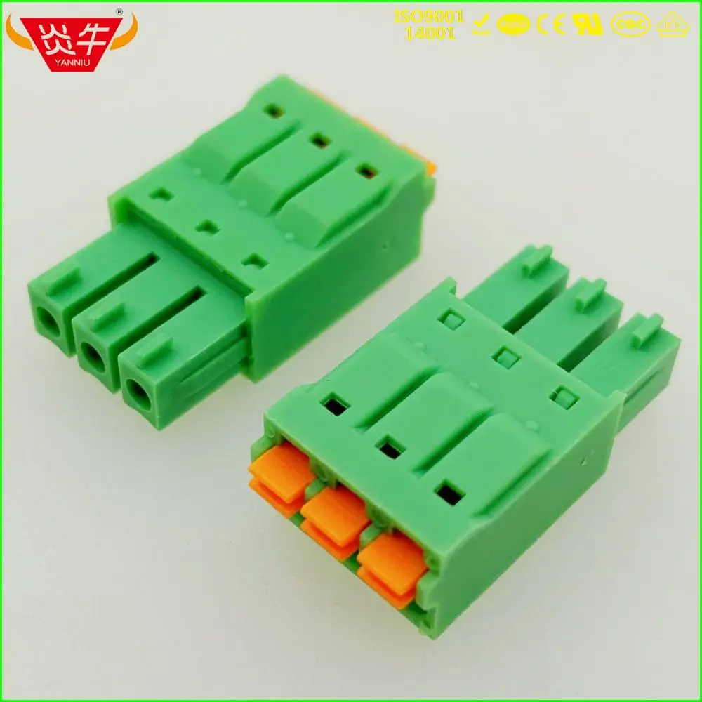 KF2EDGKN 3.81 2P~ 12P PCB PLUG-IN TERMINAL BlOCKS 15EDGKN 3.81mm 2PIN FMC 1,5/ 2-ST-3,81 PHOENIX CONTACT DEGSON KEFA YANNIU