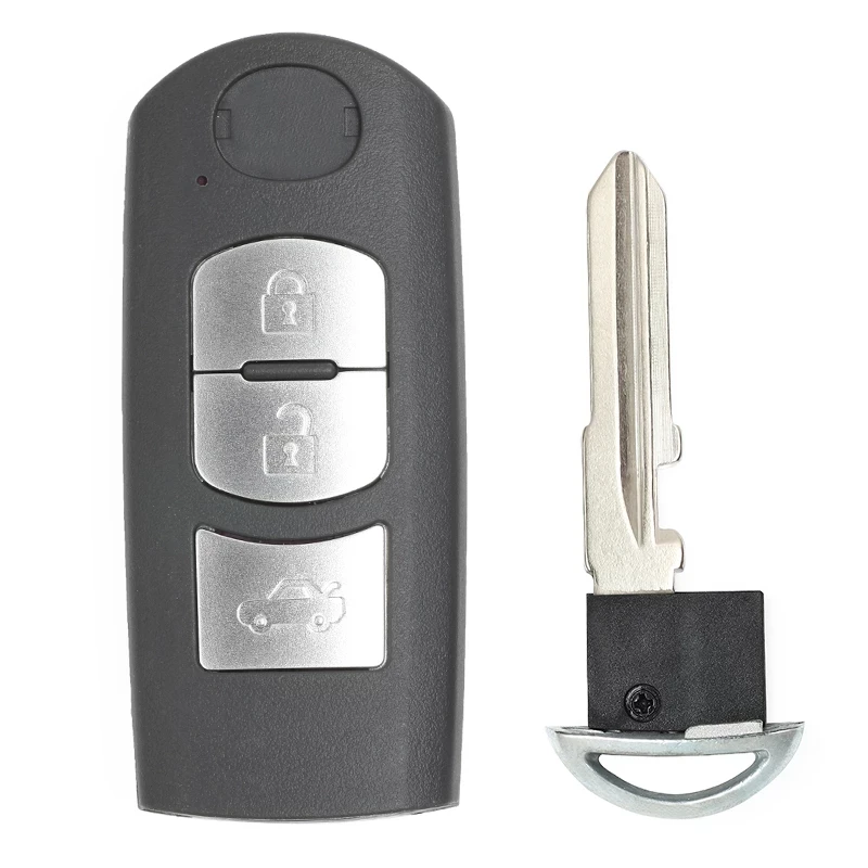 Keyecu без ключа флэш-памяти 3 кнопки 433 МГц чип PCF7953P ID49 для Mazda 6 Mazda3 Mazda6 2017 2018