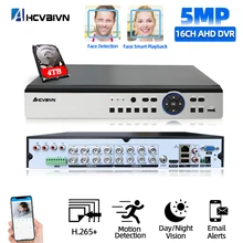 4CH  8CH /16CH AHD Security CCTV DVR H.264 5MP/4MP AHD CVI TVI Analog IP Camera5 5MP 4.0MP Hybrid Video Recorder HD Video Output