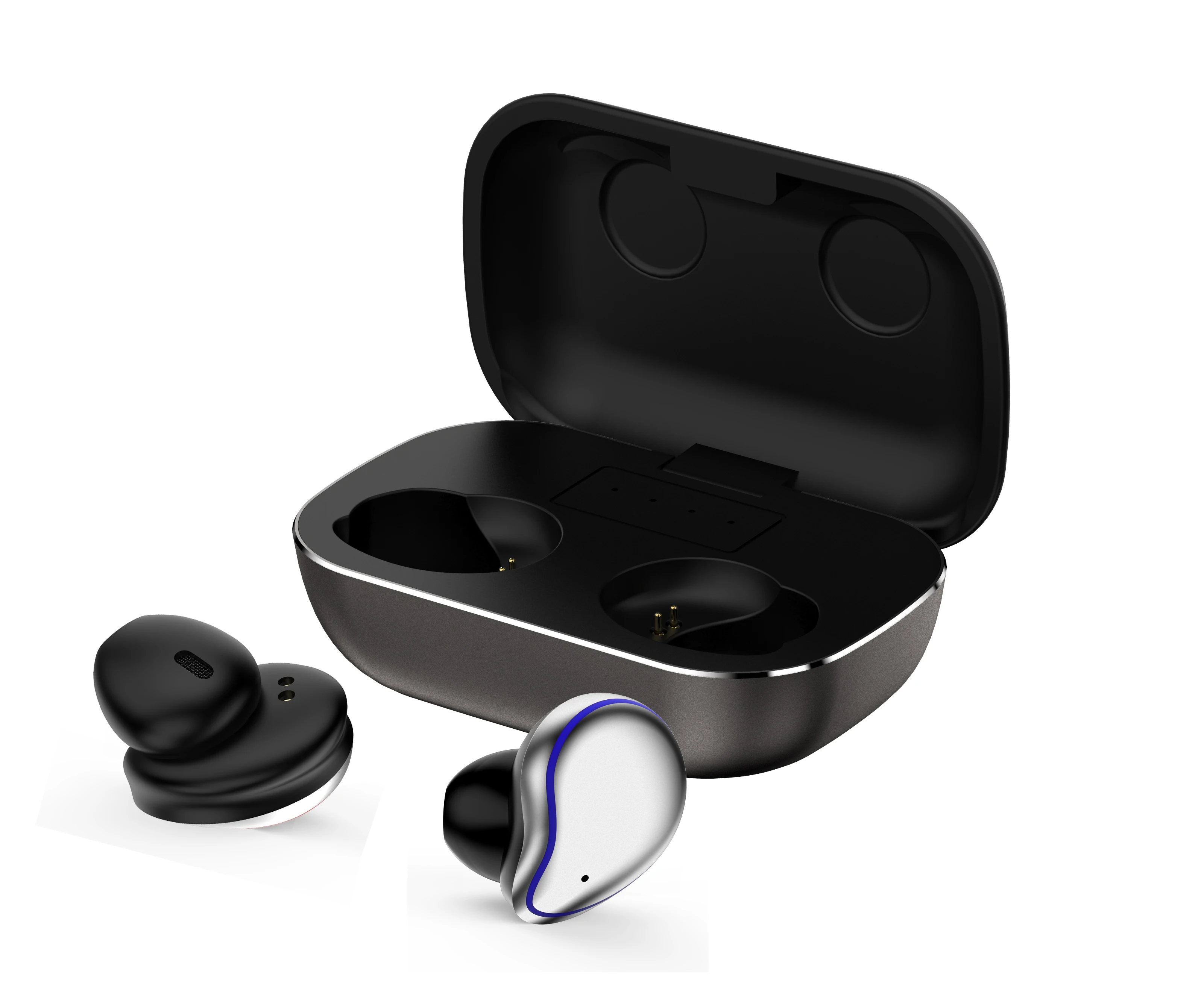 

Новая умная Беспроводная Bluetooth-гарнитура с сенсорным экраном 5,0 дюйма, сканер отпечатков пальцев, бинауральное движение, сверхдлинная вынос...