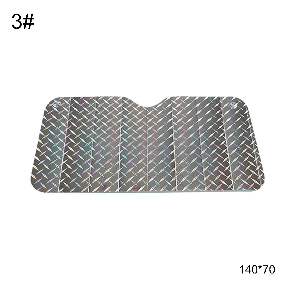 

Car Front Windshield Sun Shade Laser Thicken Anti-UV Dust Rain Cover Protector