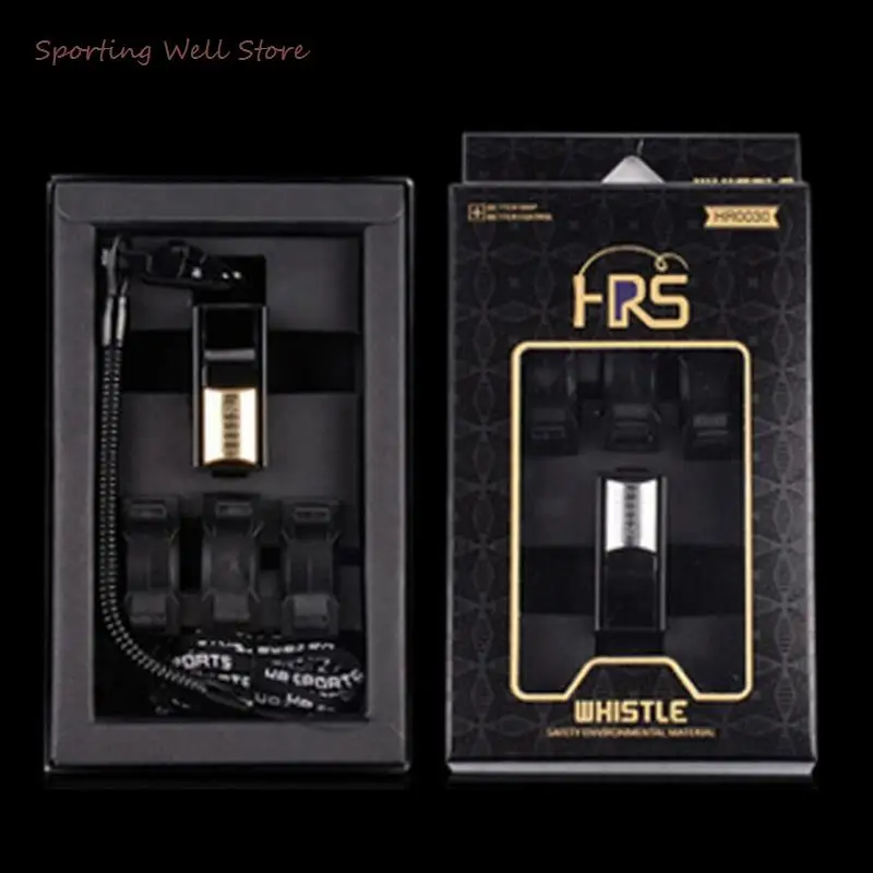 

Referee Whistle high quality "Gold" "Silver"Big Sound Whistle Seedless Plastic