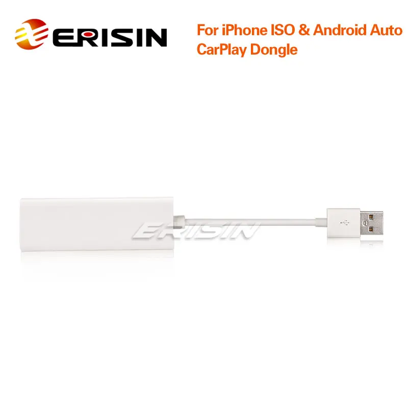 Erisin ES222 CarPlay Dongle USB Android автомобильный спутниковый навигатор зеркальный BT для iPhone