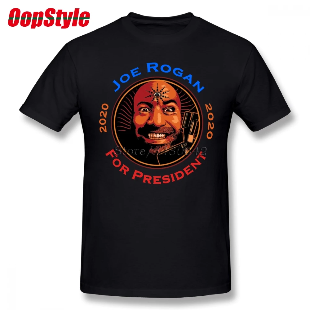 Joe Rogan For President футболка для мужчин размера плюс хлопковая Футболка команды 4XL 5XL 6XL