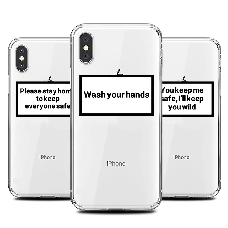 

Funny Letters Phone Case for IPhone 6s 7 8 11 12 Mini Plus Pro X XS MAX XR SE Cases Soft Silicone Fitted Back Accessories Cover