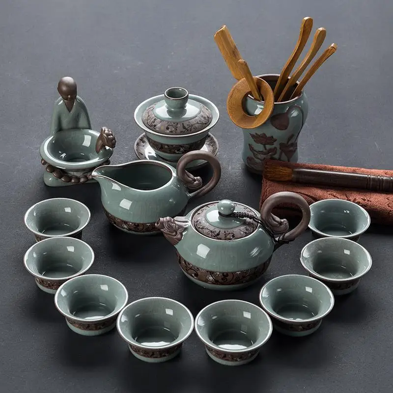 

Aksesuarlari Shabby Chic Vintage Mutfak Kuchnia Dekoration China Pot Home Decoration Accessories Teaware Teapot Tea Set