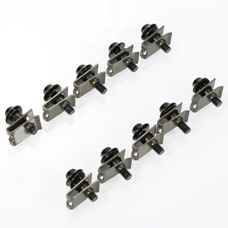 10 шт./компл. алюминиевый мотоцикл M5 обтекатель болты крепежные зажимы винтовые