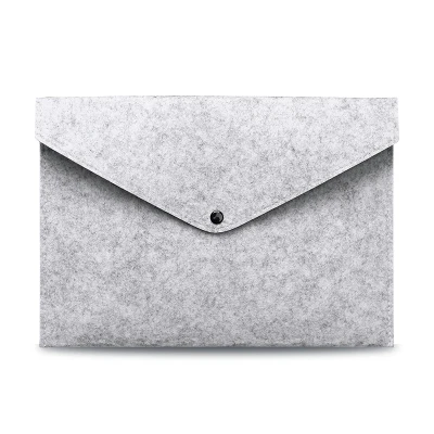 Простая твердая шерстяная фетровая папка для файлов A4 вместительная сумка