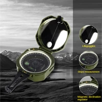 geological compass exploration compass high precision m2 zinc alloy metal handheld type pointer outdoor camping