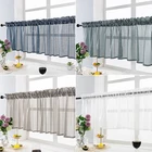 Европейские кухонные занавески, кружевные занавески, рождественские занавески для гостиной, занавески для окон, домашний декор, занавески для гостиной