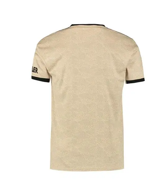 M-united away Мужские модные футболки, S-2XL, круглый вырез, Манчестерский город, топы для взрослых, детские футбольные футболки - Цвет: M-united away