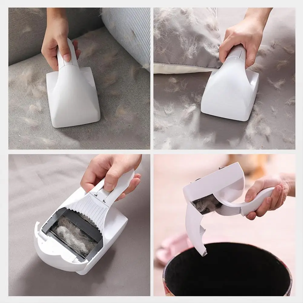 

Pet Manual Rolling Hair Remover High Capacity Tool For Dog Cat Floating Hair Removing Tool Carpet Cleaning