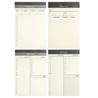 1pc 52 sheets daily planner memo pad to do listagenda goals habit schedules stationery office school supplies 8 412 4cm