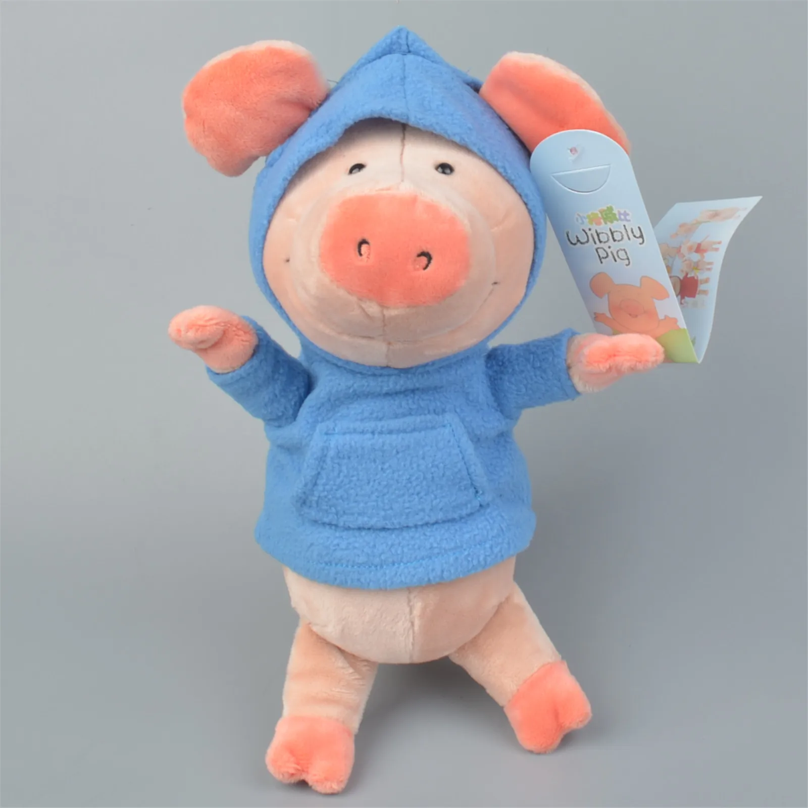 20 см-30 см розовый цвет Свинья красный и синий вилби bad Pig Мягкие плюшевые игрушки