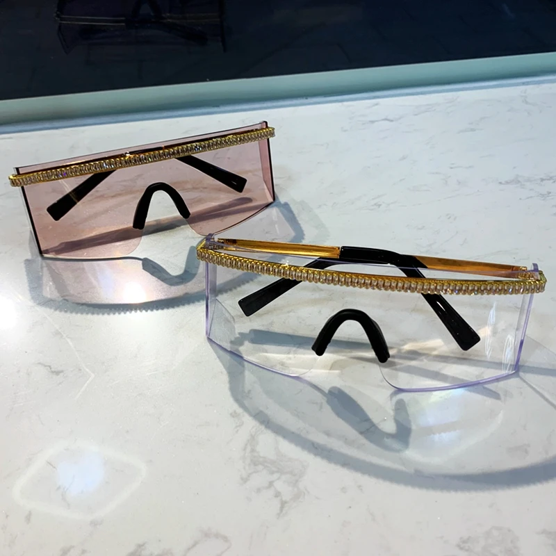 Солнечные очки в полуоправе Googgle для мужчин и женщин брендовые дизайнерские