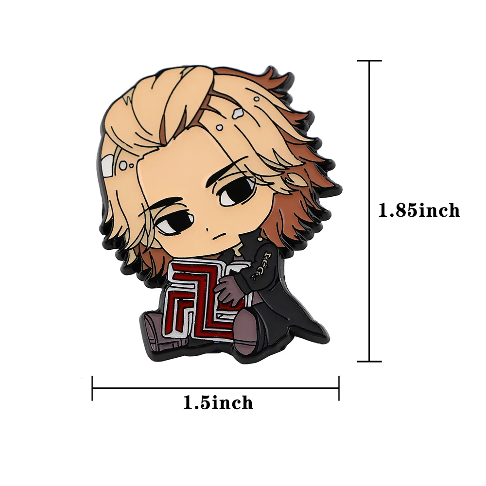 DZ2562 Значки из аниме Токийский призрак эмалированная шпилька аксессуары для