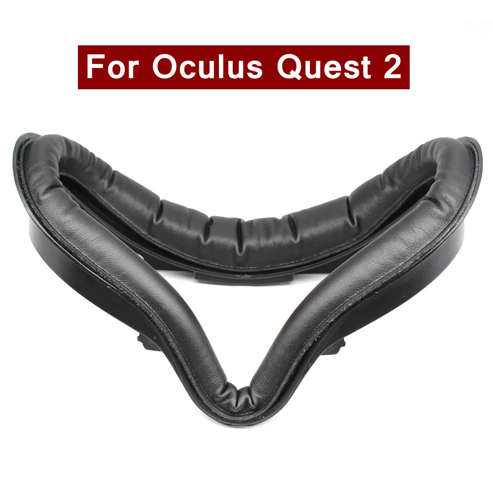 For Oculus Quest 2 Accessories VR Glasses Facial PU Leather Foam Face Pad Eye Mask Cover Case Headset | Электроника