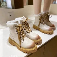 winter womens boots plus velvet short boots sponge cake thick soled increased warmth cotton boots ladies snow boots short boots