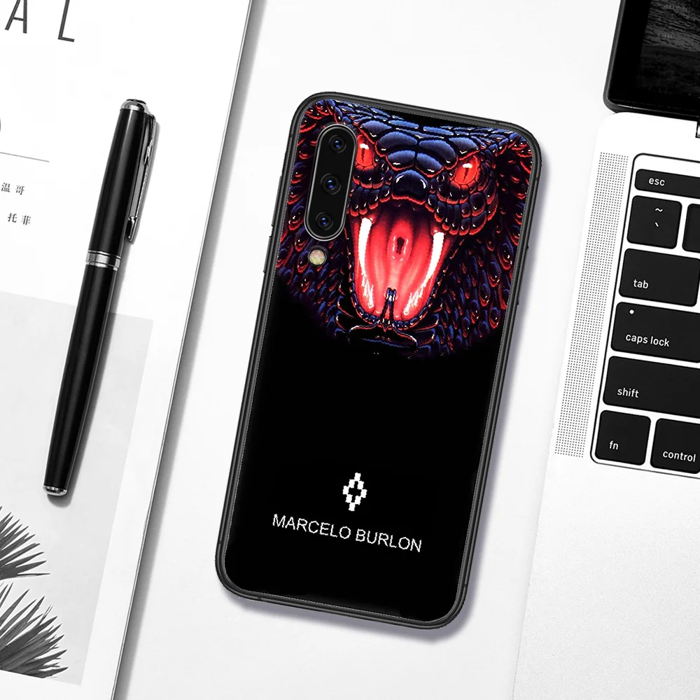 

Fashion Brand Marcelo Burlone Phone Case Cover For Samsung Galaxy A7 9 8 10 20 20e 21 S 30 30S 31 41 50 50S 51 70 71 91 black