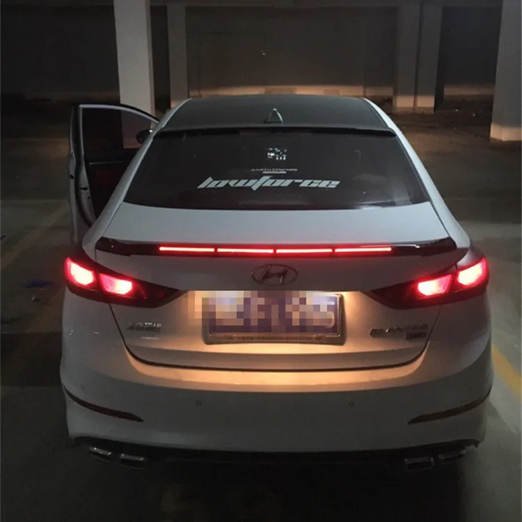 Спойлер для Hyundai Elantra 2016 2018 спойлер DDYWC из АБС пластика цветной задний