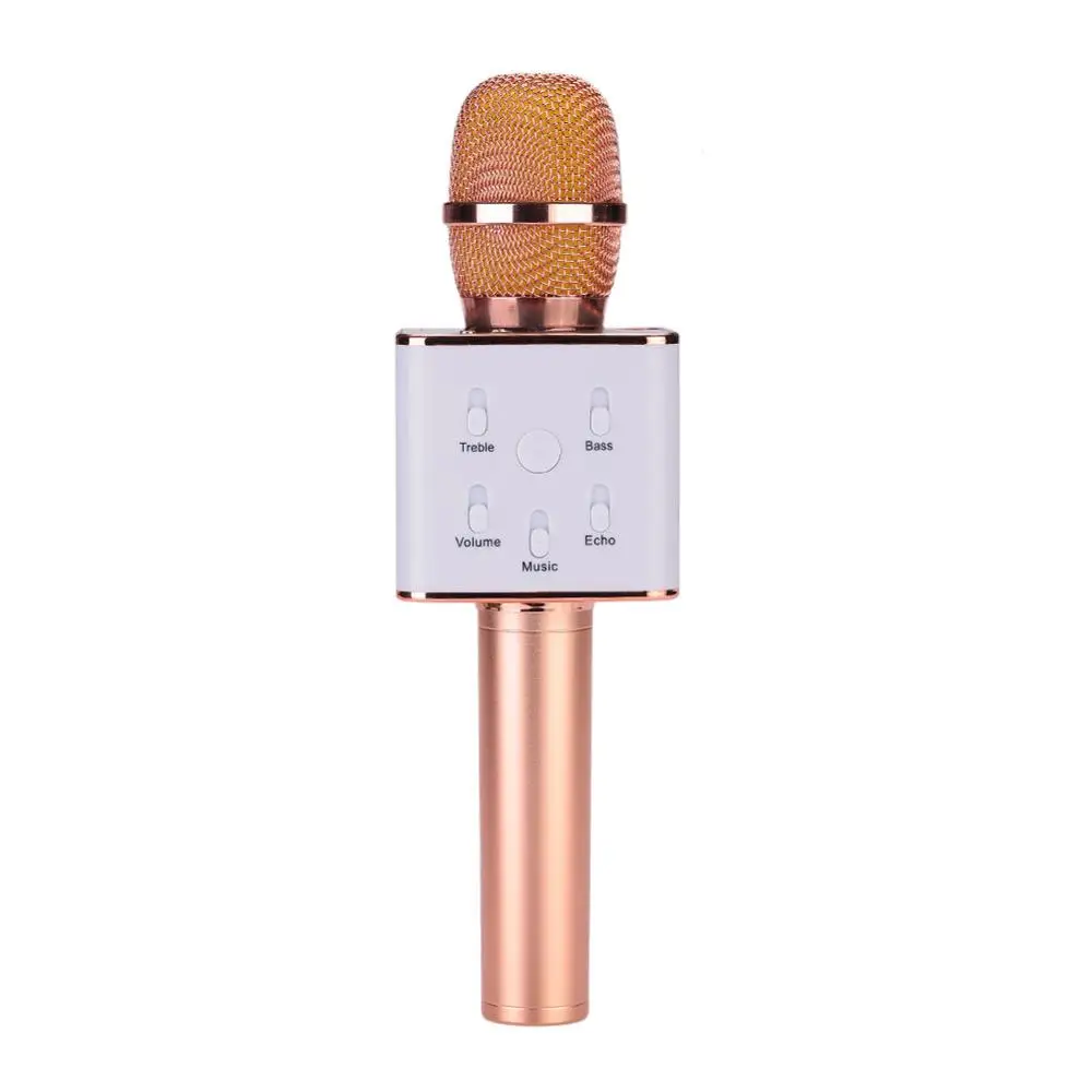 rose gold Полный антимагнитный 52 мм 6 Вт мини сабвуфер маленький компьютерный динамик деревянный портативный динамик s настольный с интерфейсом USB2.0 и 3,5 мм - Цвет: rose gold
