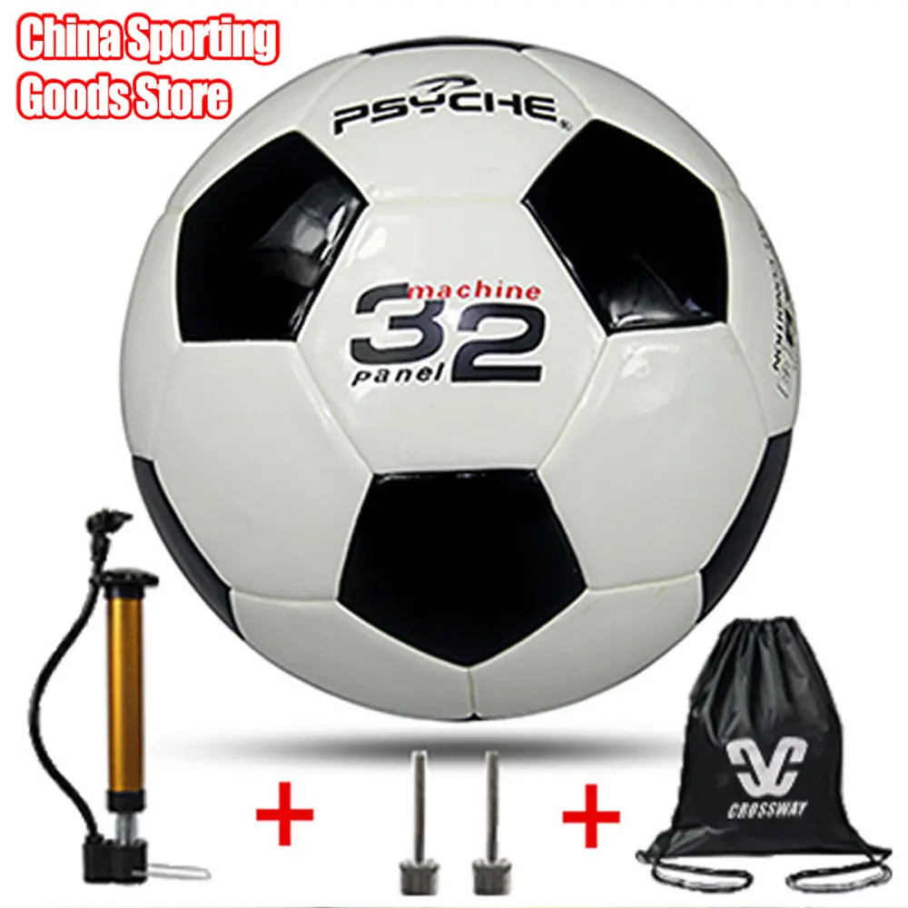 Азиатский Кубок черно-белый футбол искусственная кожа детский тренировочный мяч