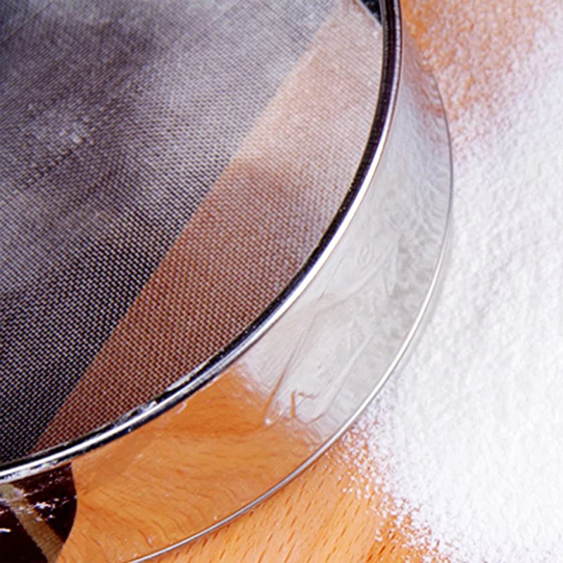 Сито для муки CHANOVEL из мелкой сетки круглая сито нержавеющей стали 304 кухонные