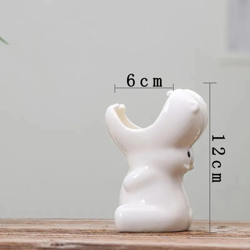 Европейский керамический горшок для растений в виде кактуса и бегемота