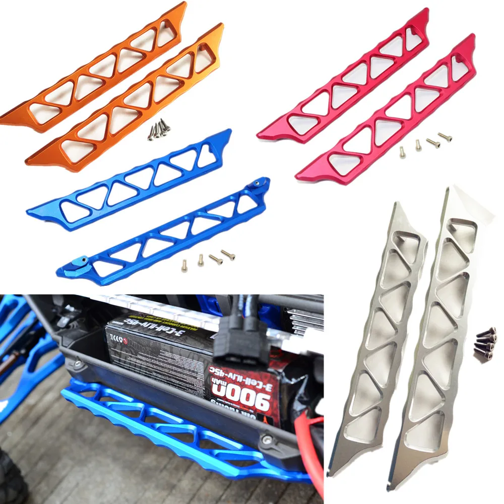 2 шт алюминиевый боковой Трейл бар для Traxxas 1/5 X Maxx XMAXX 7723|Детали и аксессуары| |