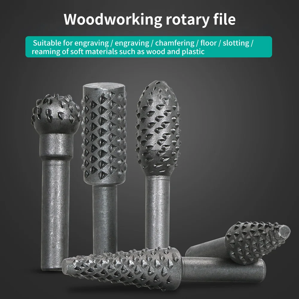 Набор насадок для дрели комплект из 5 с круглым хвостовиком 1/4 дюйма