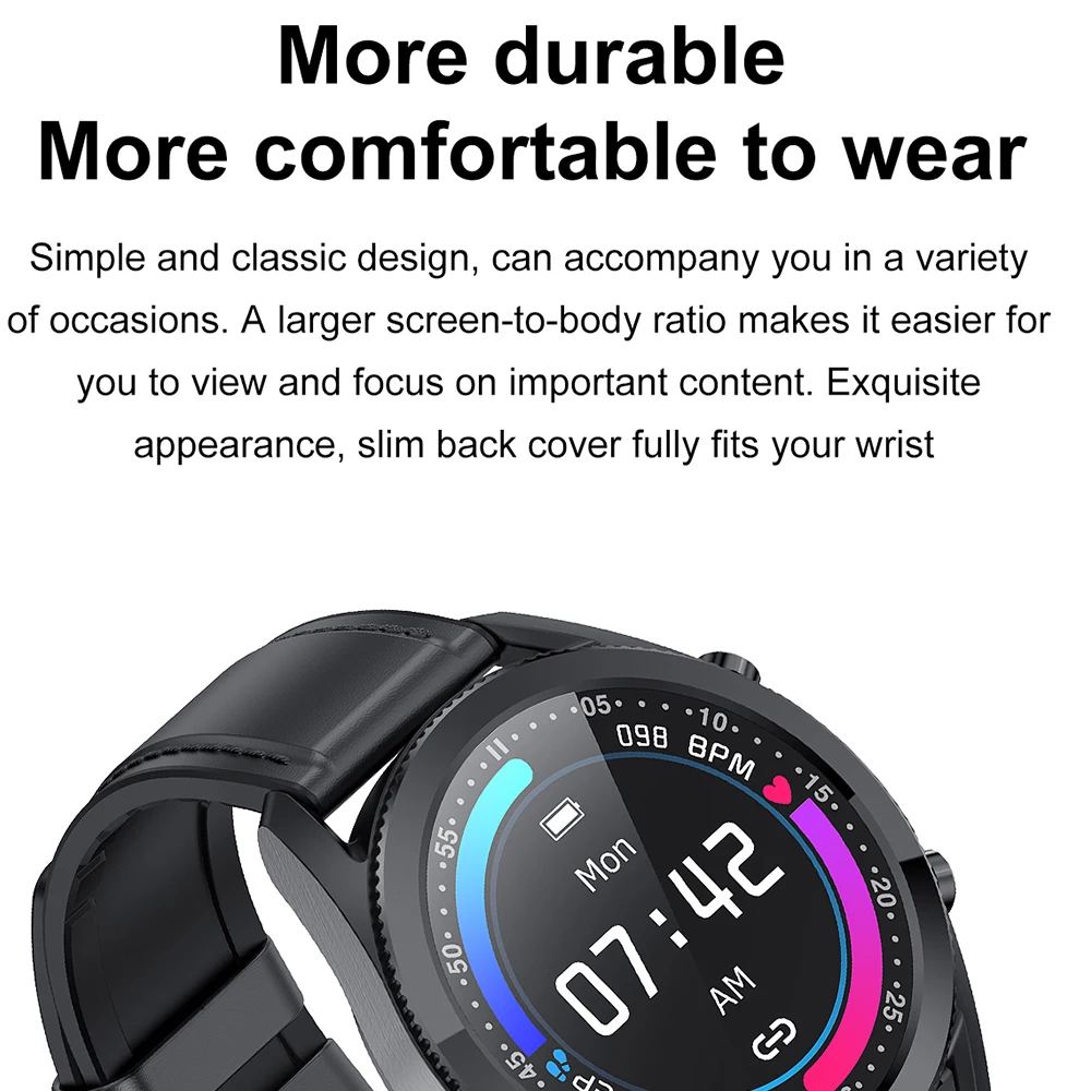

High Quality G33 Smart Watch Men's Business Smartwatch for Samsung Android IOS Smart Watch Men Bluetooth Call Music Waterproof