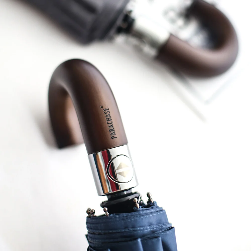 Парашютный автоматический складной зонт для мужчин и женщин 10 к сильный