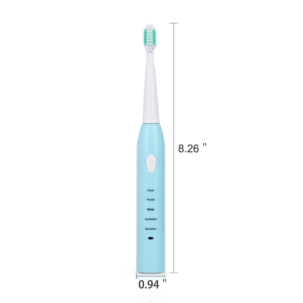 AZDENT AZ-3Pro, электрическая зубная щетка, USB перезаряжаемая, мягкая щетина, щетка для зубов, 5 режимов, водонепроницаемая, для гигиены полости рта, дешевая