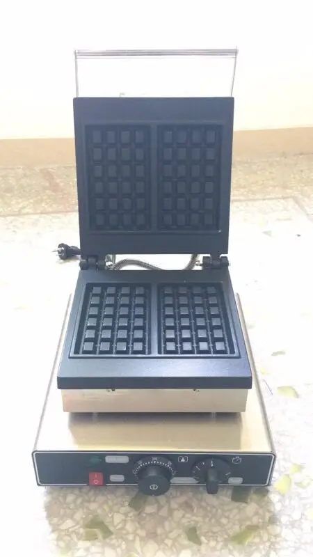 Free shipping 110v 220V 2 pcs/plate Electric Belgium waffe maker machine | Бытовая техника