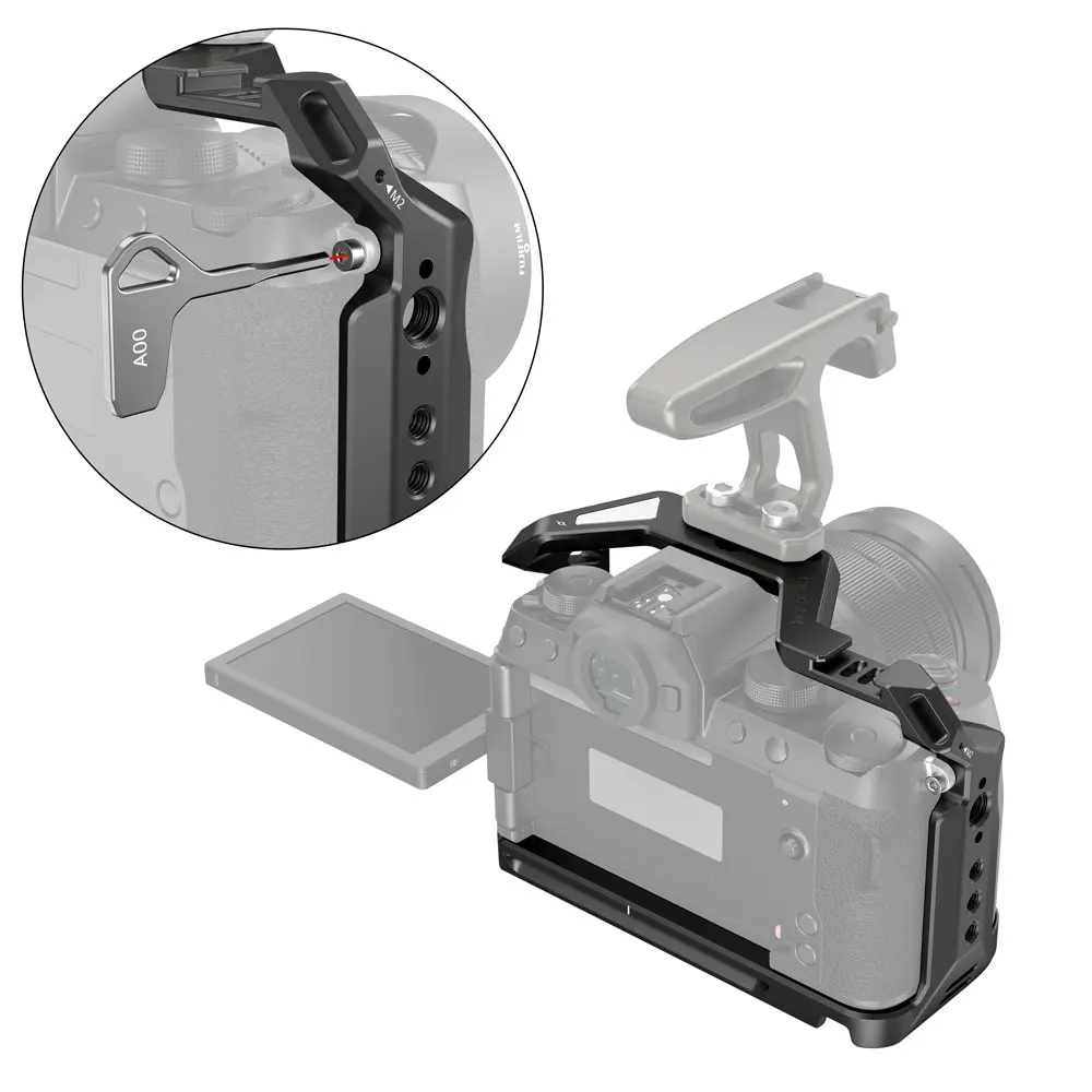 Корпус Корпуса SmallRig для цифровой зеркальной камеры чехол с холодным башмаком 1/4